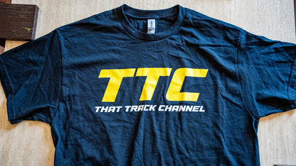 TTC SHIRT - BLACK SHIRT, YELLOW FONT