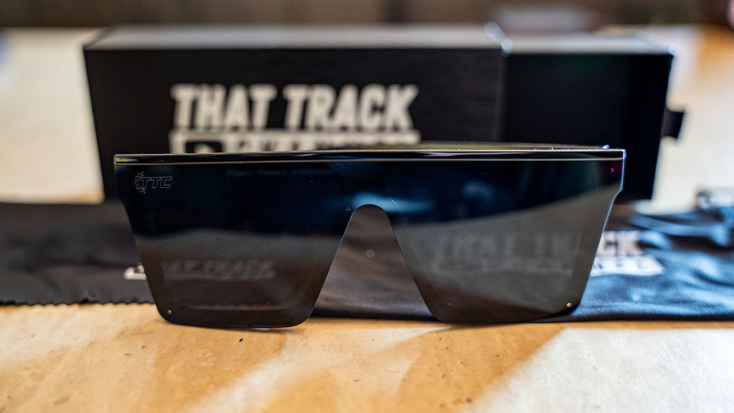 TTC SUNGLASSES - BLACK FRAMES AND BLACK LENS (CAT 4)