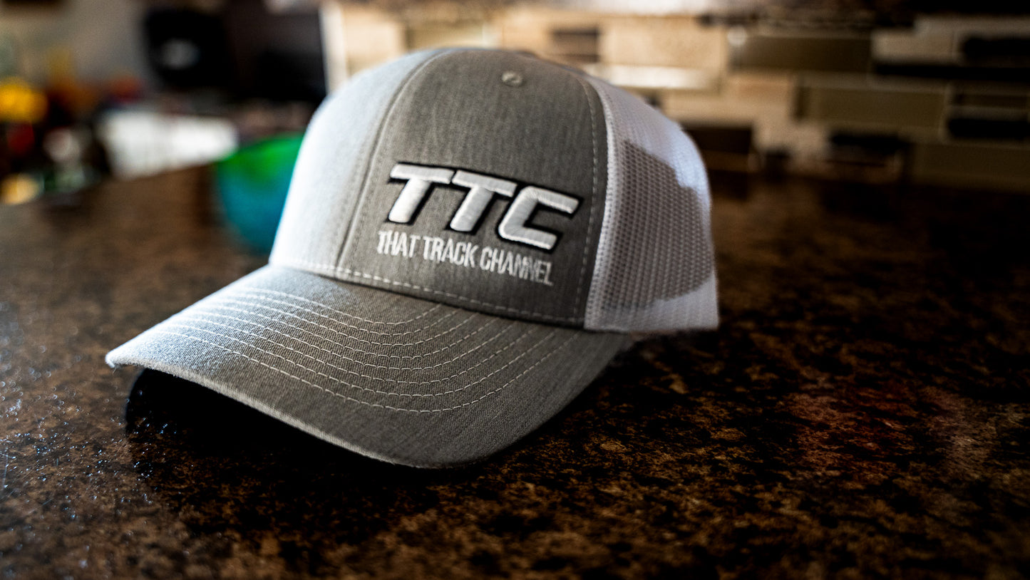 TTC HAT - GREY/WHITE