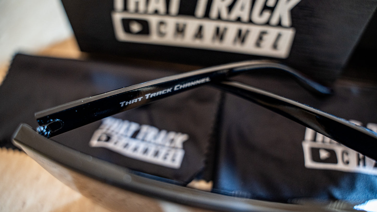 TTC SUNGLASSES - BLACK FRAME, SILVER LENS (CAT 4)