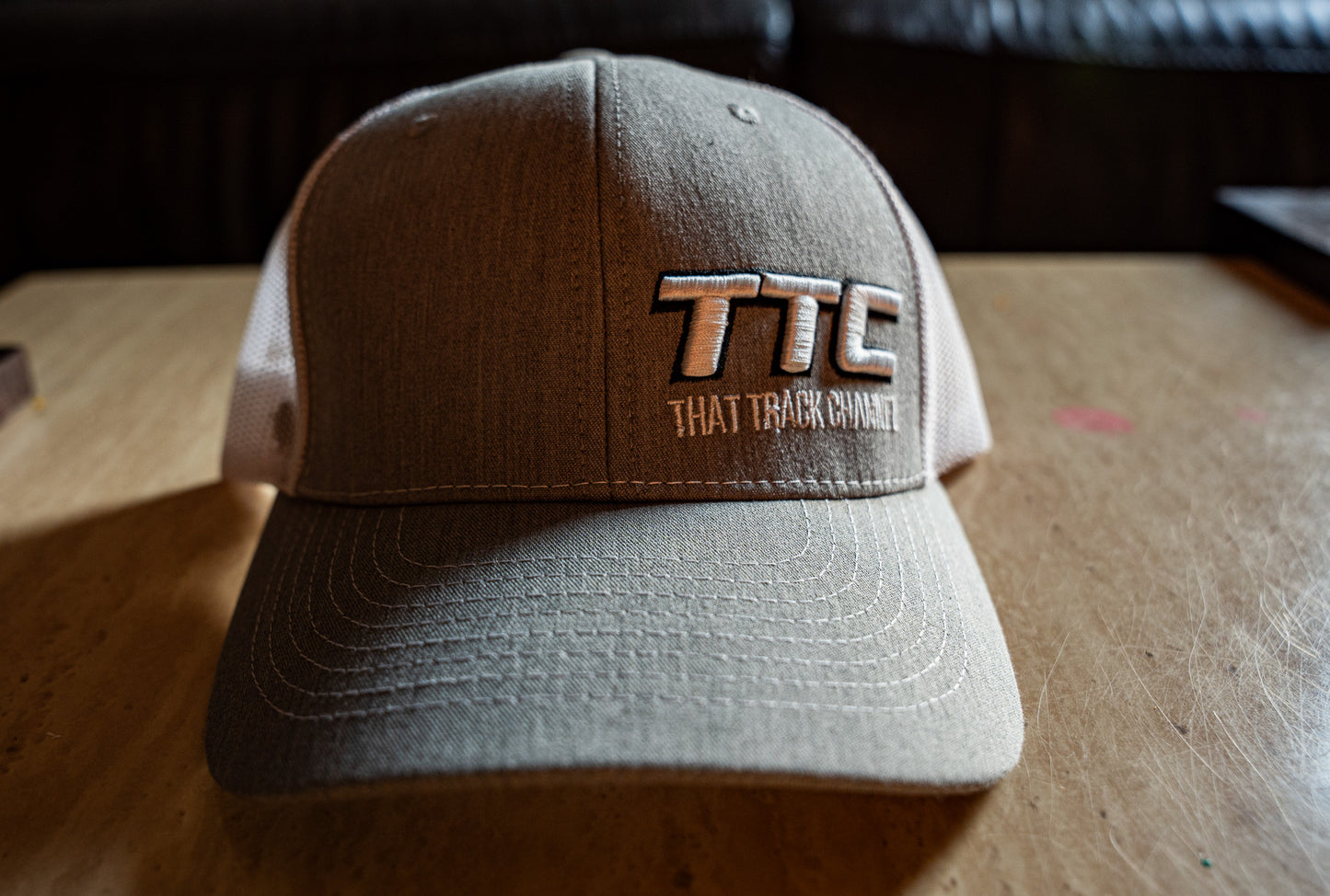 TTC HAT - GREY/WHITE