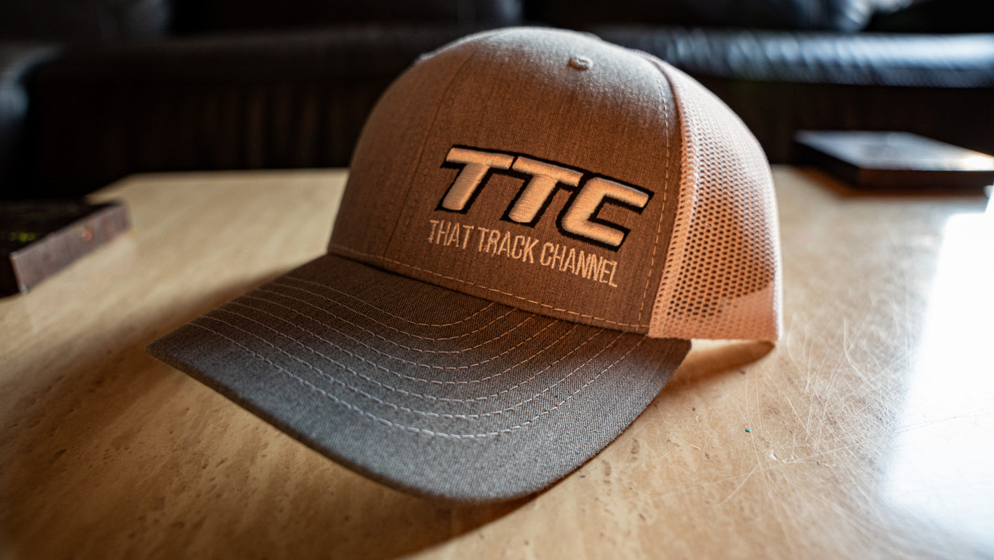 TTC HAT - GREY/WHITE