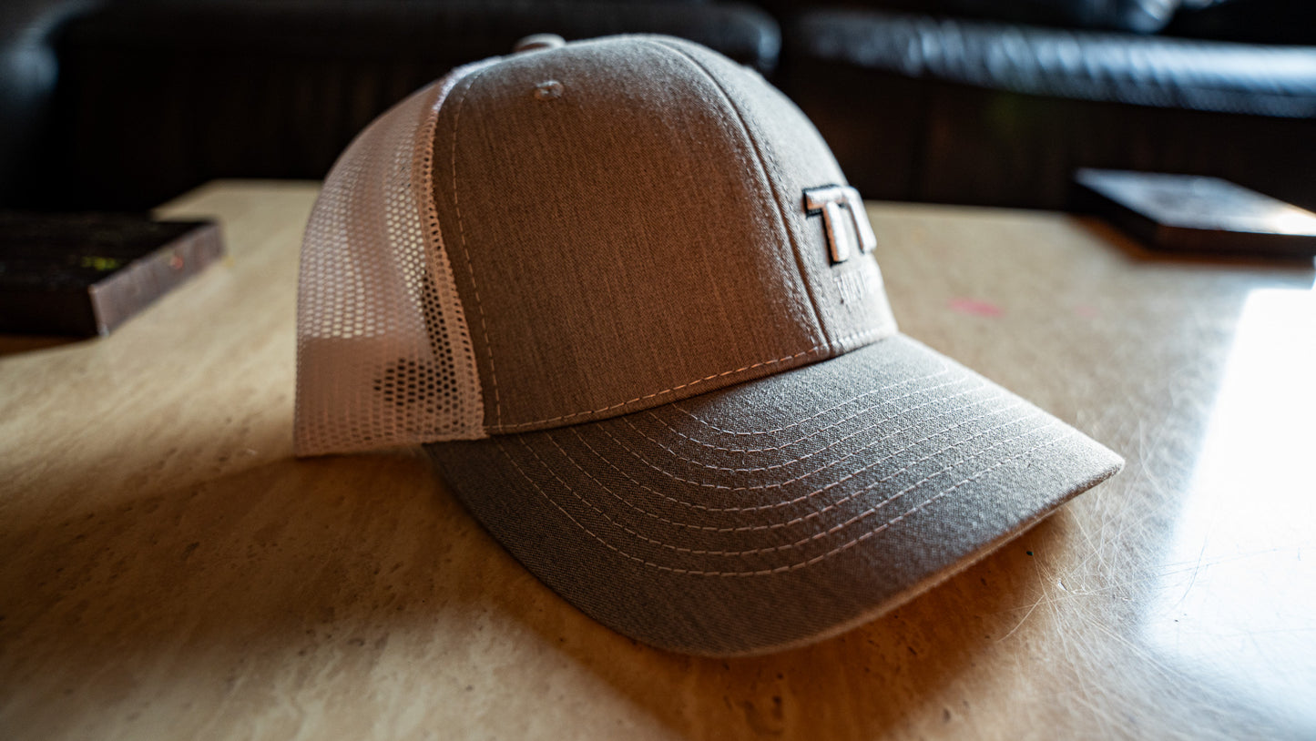 TTC HAT - GREY/WHITE