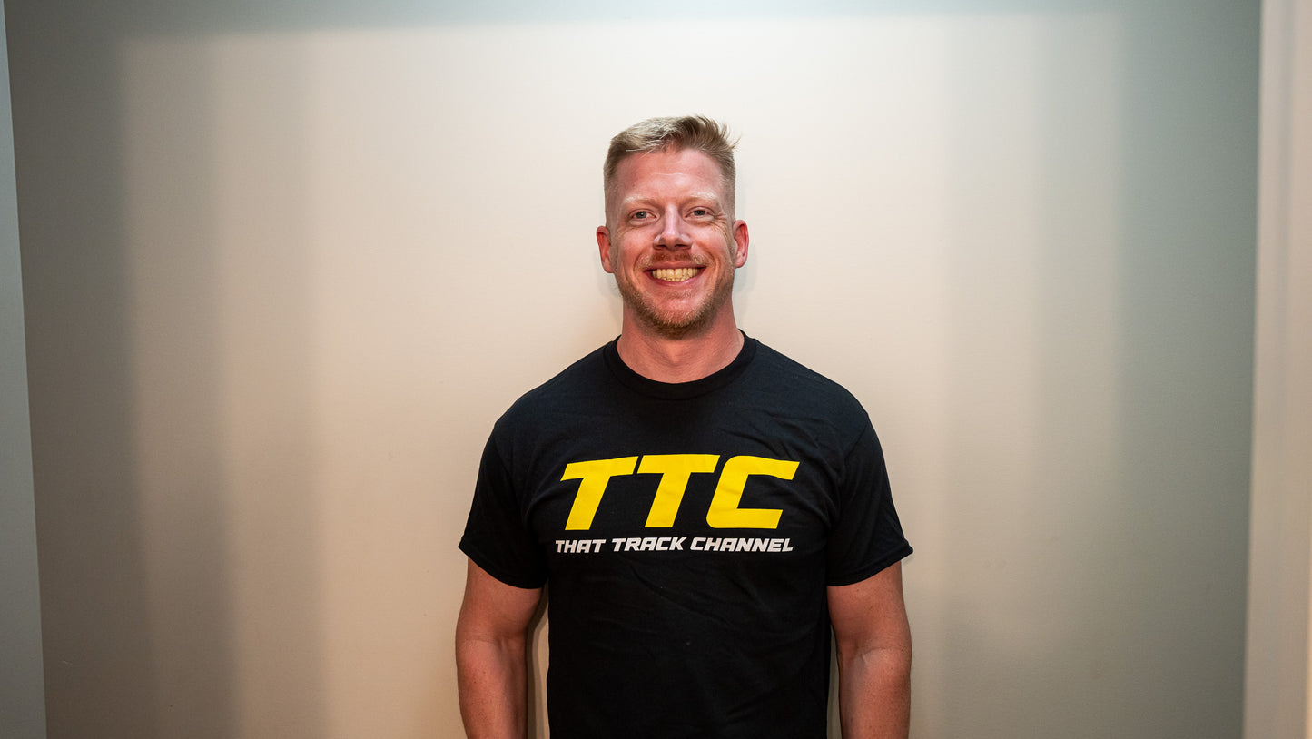 TTC SHIRT - BLACK SHIRT, YELLOW FONT