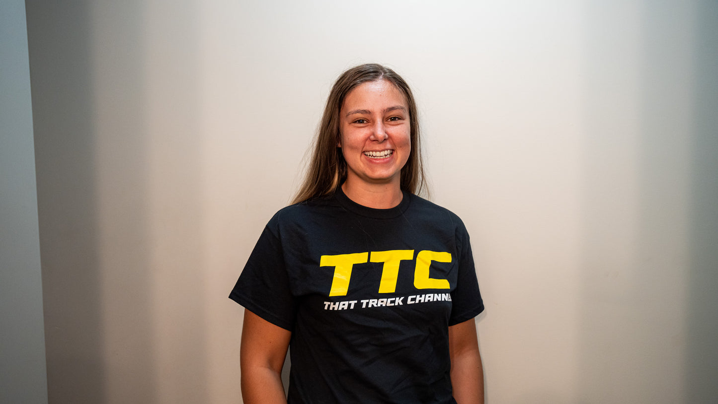 TTC SHIRT - BLACK SHIRT, YELLOW FONT