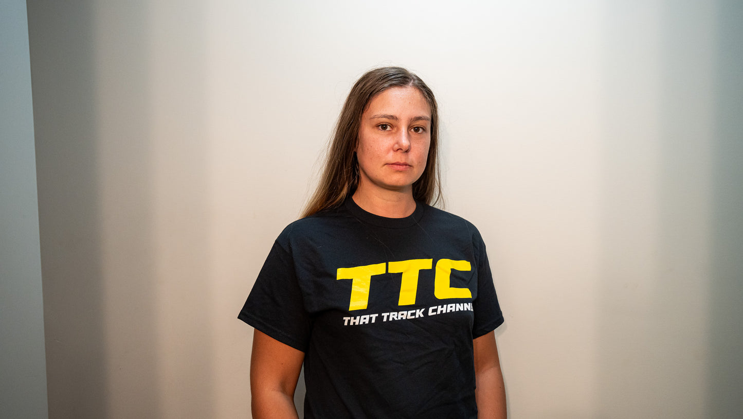 TTC SHIRT - BLACK SHIRT, YELLOW FONT